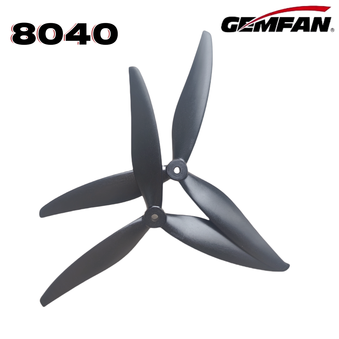 Drone Racing Propeller - Gemfan 8040 8X4X3 3-Blade 8-Inch Baling-Baling