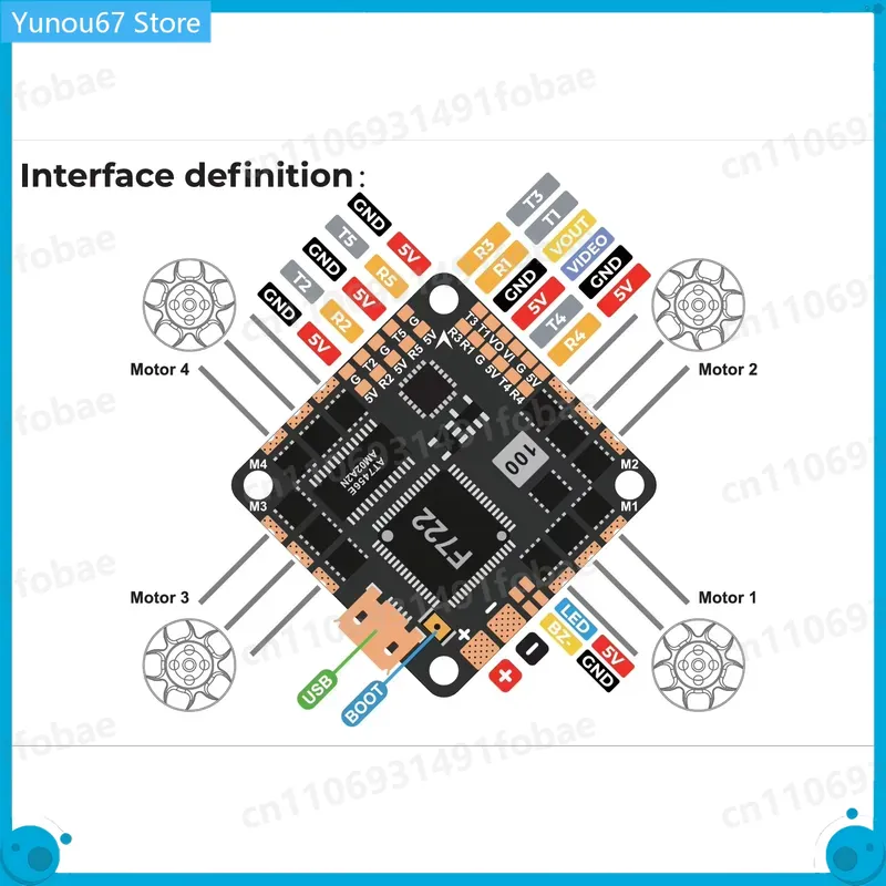 Untuk GEPRC GEP-F722-45A AIO V - Drone Racing Esc ulasan dan harga