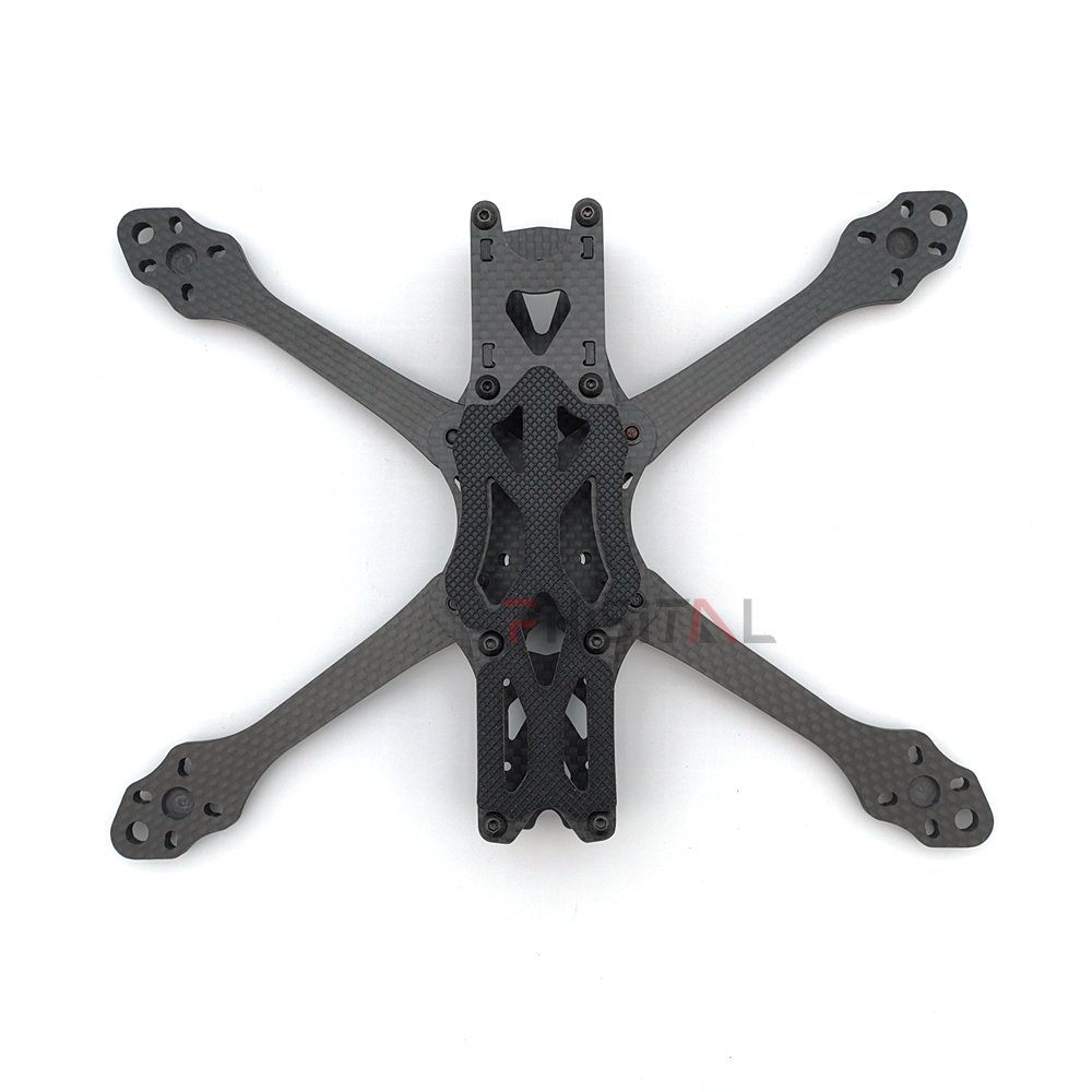 Kit Rangka Quadcopter Serat Ka - Drone Racing Camera ulasan dan harga