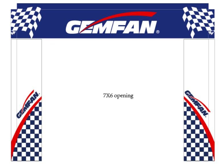 Gemfan Gerbang Balapan FPV 305 - Drone Racing Gate ulasan dan harga